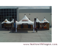 Custom High Peak Tents | Comcast & Cox 